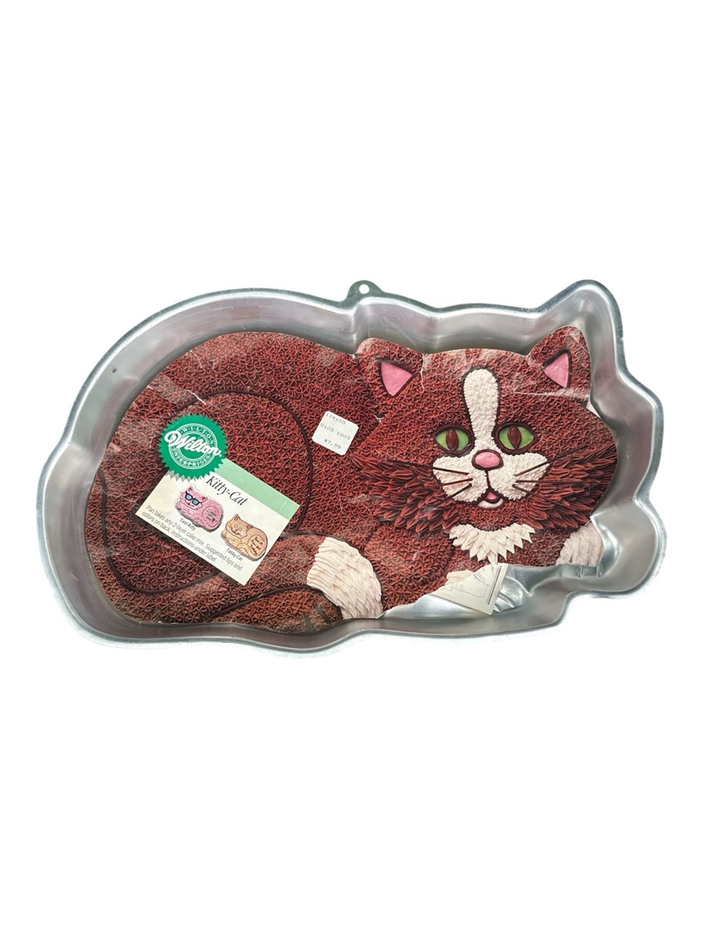 Wilton Kitty Cat Cake Pan 1987, Model #2105-1009
